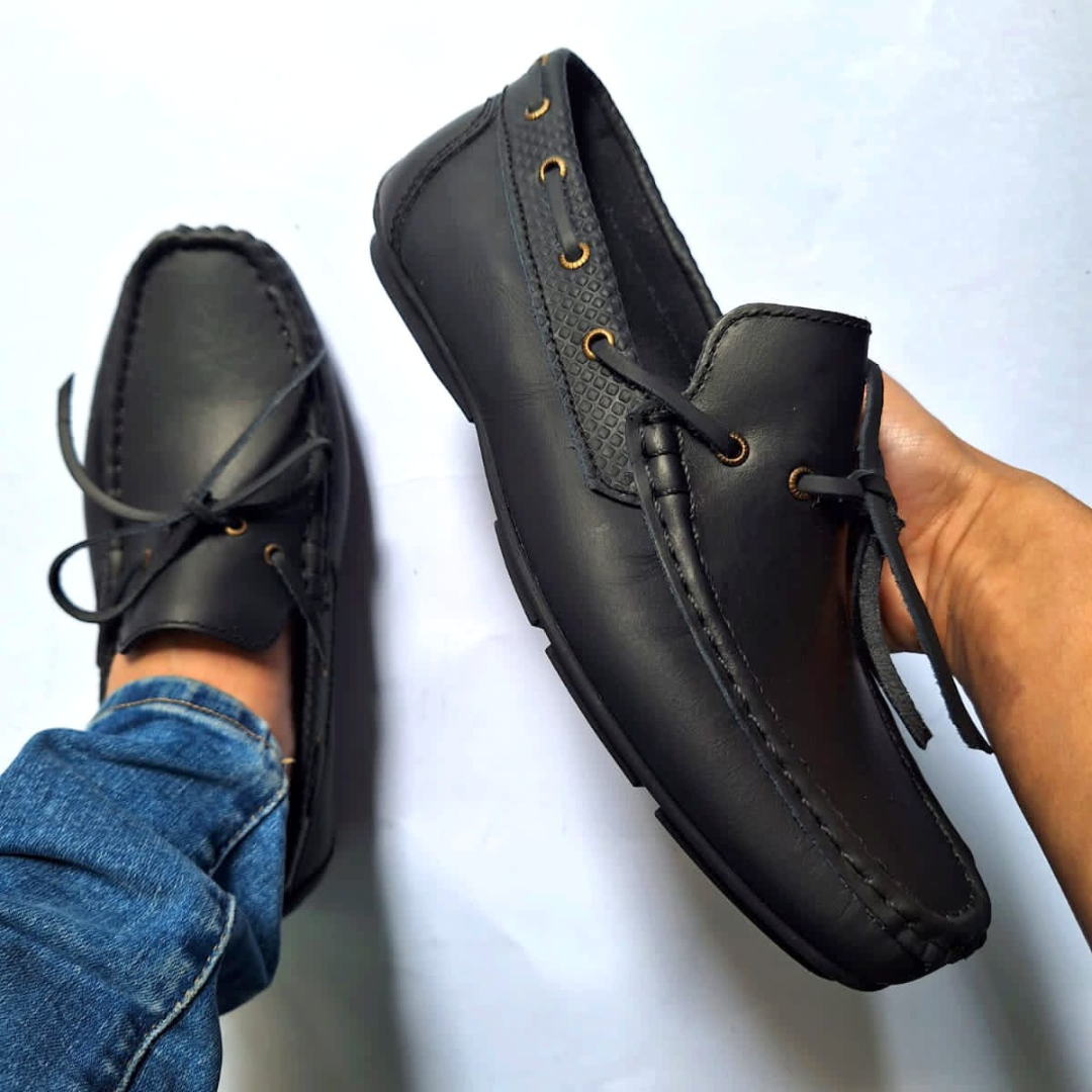 Mocasines en Cuero
