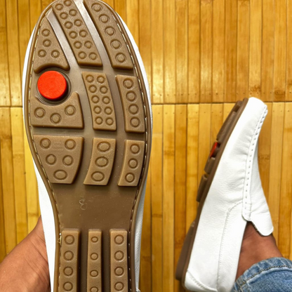 Mocasines en Cuero