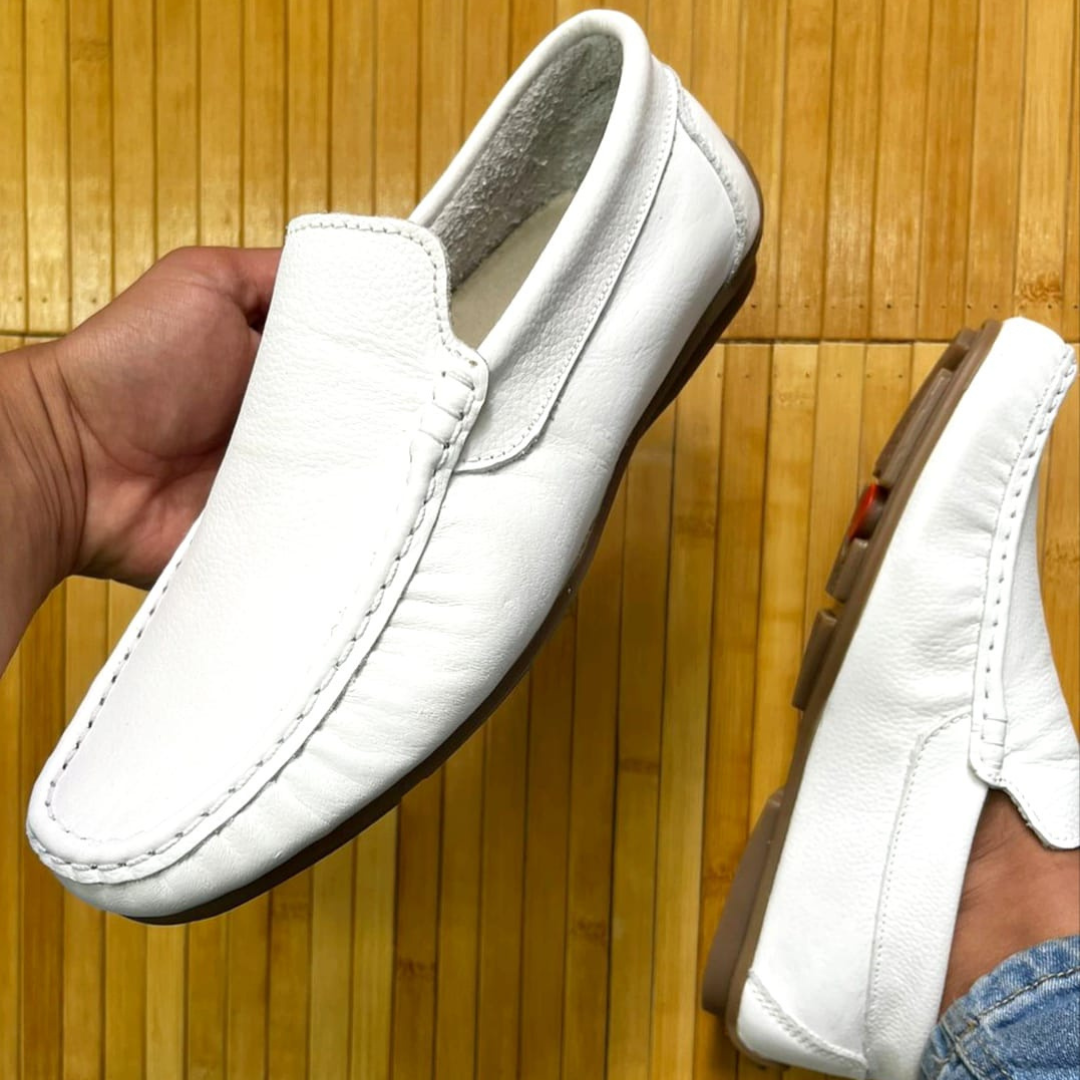 Mocasines en Cuero