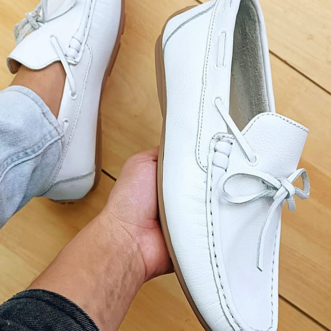 Mocasines en Cuero