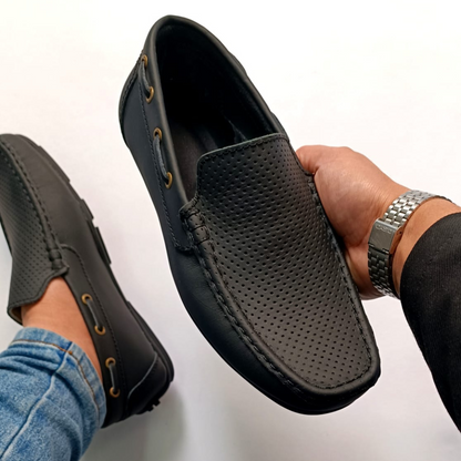 Mocasines en Cuero