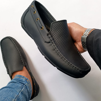 Mocasines en Cuero